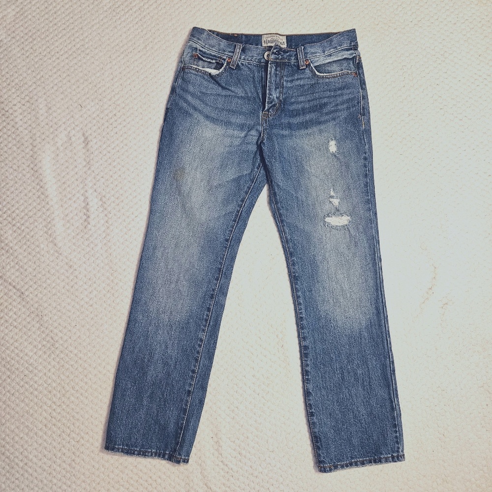 Aeropostale Straight Leg Mens Jeans 30W/30L 100% Cotton